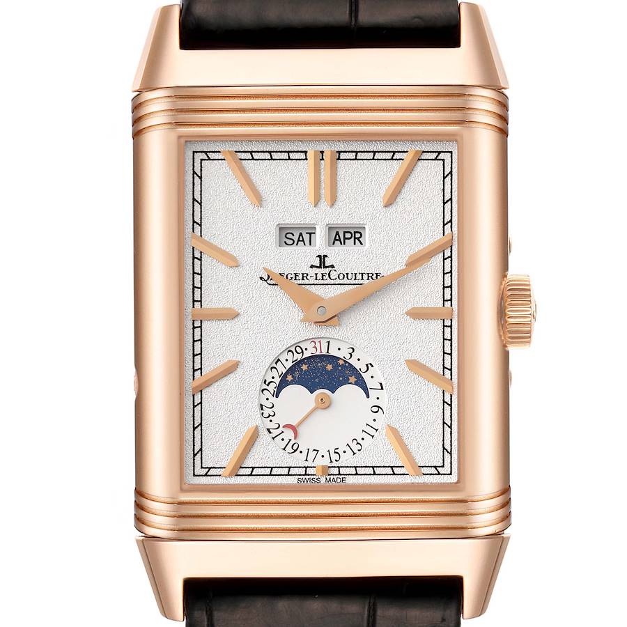 Jaeger LeCoultre Reverso Tribute Duoface Rose Gold Watch Q3912420
