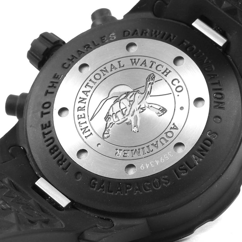IWC Aquatimer PVD Special Edition Chronograph Mens Watch IWC376705