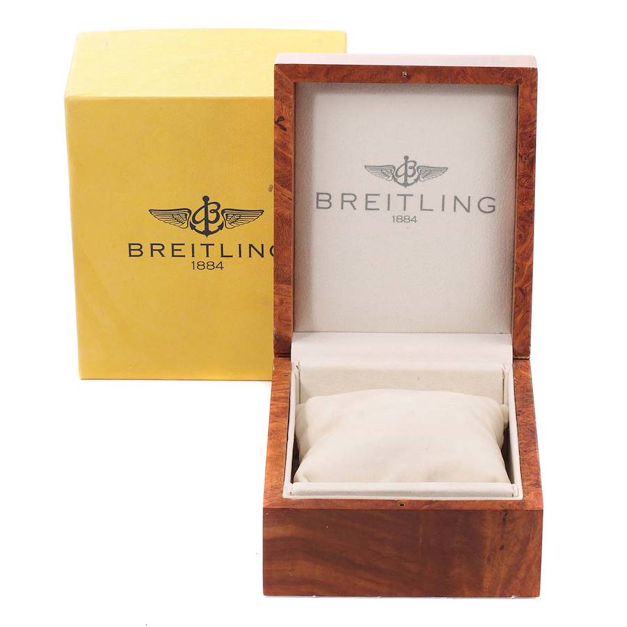 Breitling Cockpit Steel Yellow Gold Diamond Bezel MOP Dial Ladies Watch B71356