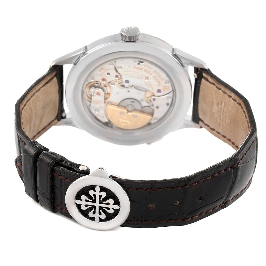 Patek Philippe World Time Complications White Gold Mens Watch 5230G