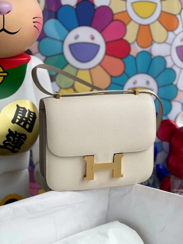 Replica Hermès Constance 18Cm White