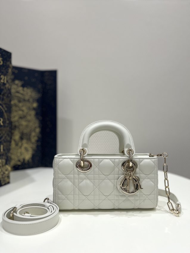 Replica Dior Lady D – Joy Bag White