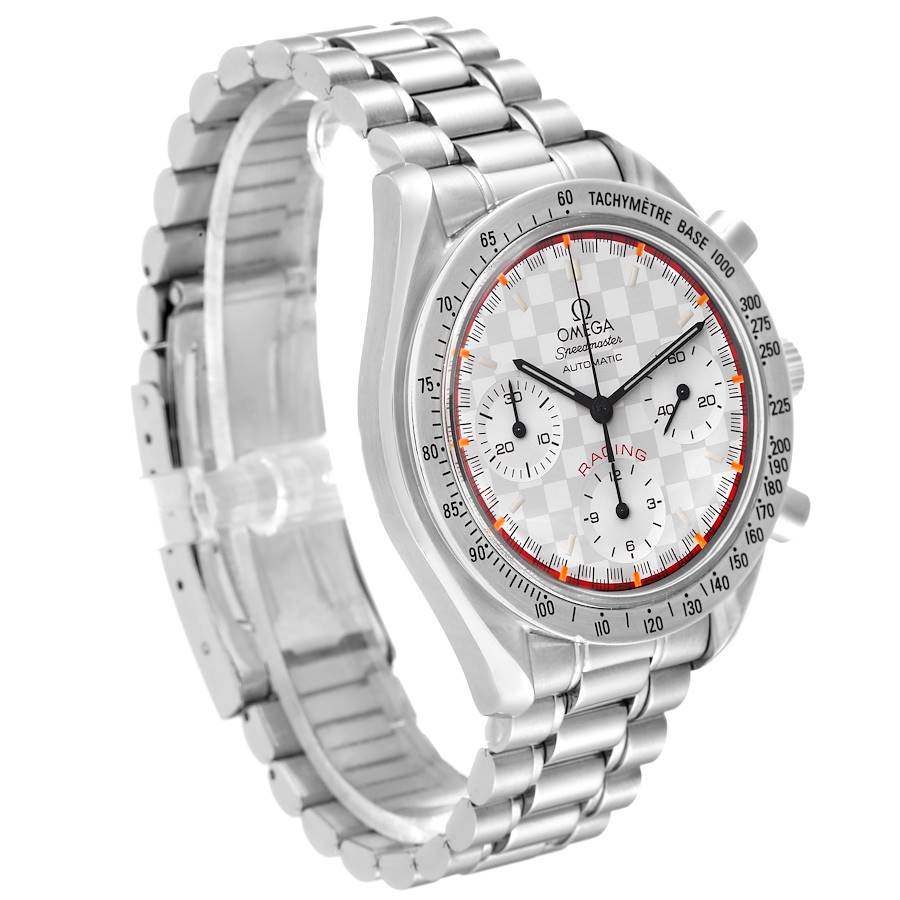 Omega Speedmaster Schumacher Racing Limited Edition Steel Mens Watch 3517.30.00 Card