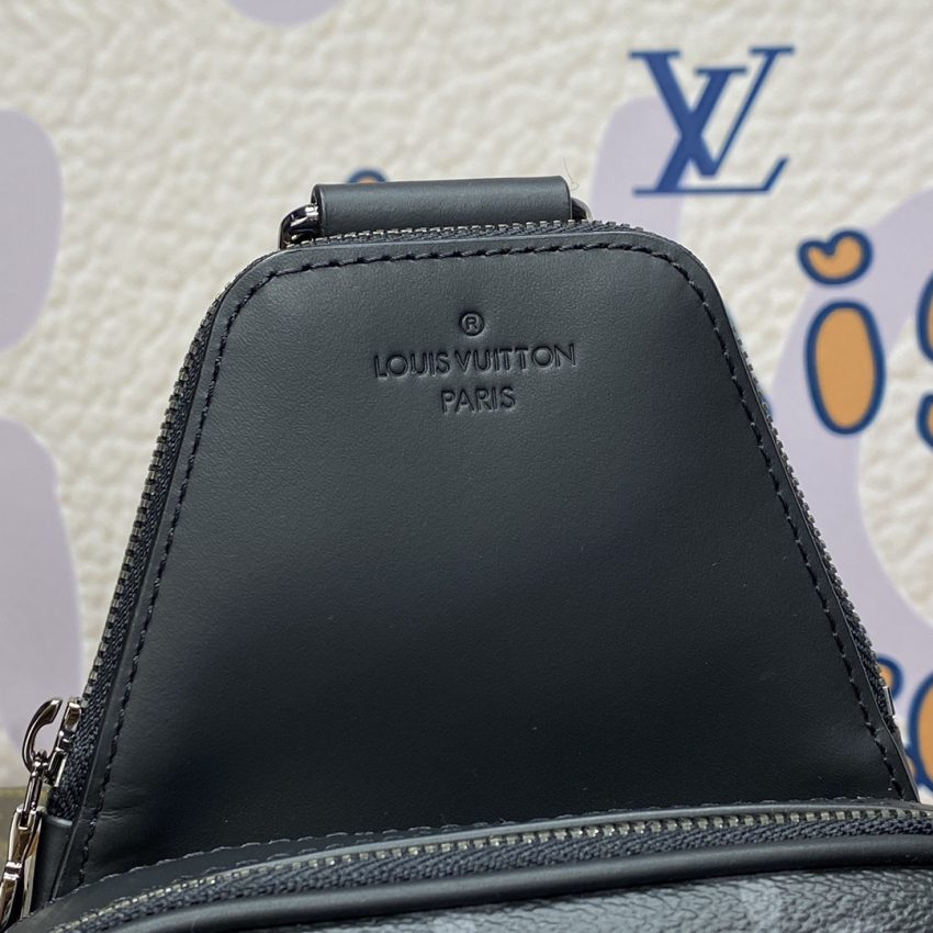 Replica Louis Vuitton Avenue Slingbag Black