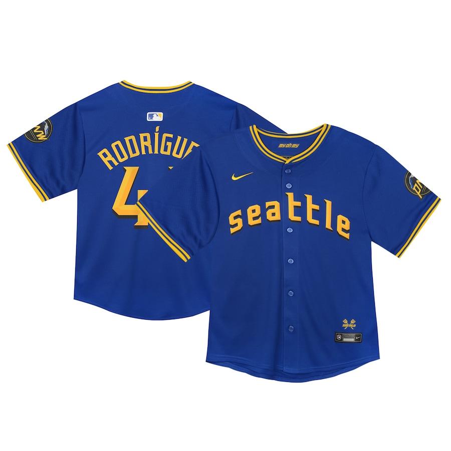 Seattle Mariners Toddler City Connect Limited Player Jersey Navy