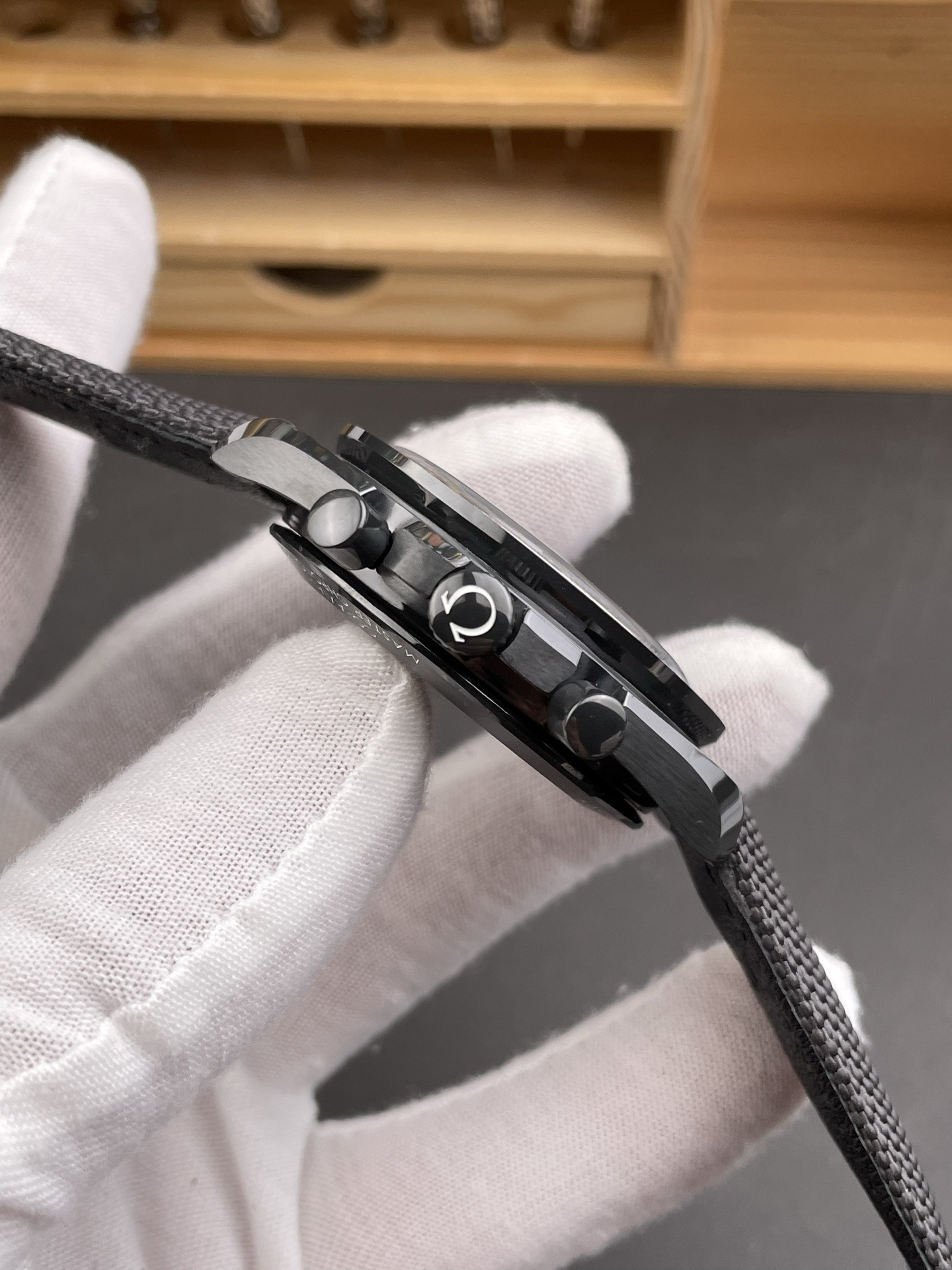 Speedmaster Grey Ceramic Dark Side of the Moon