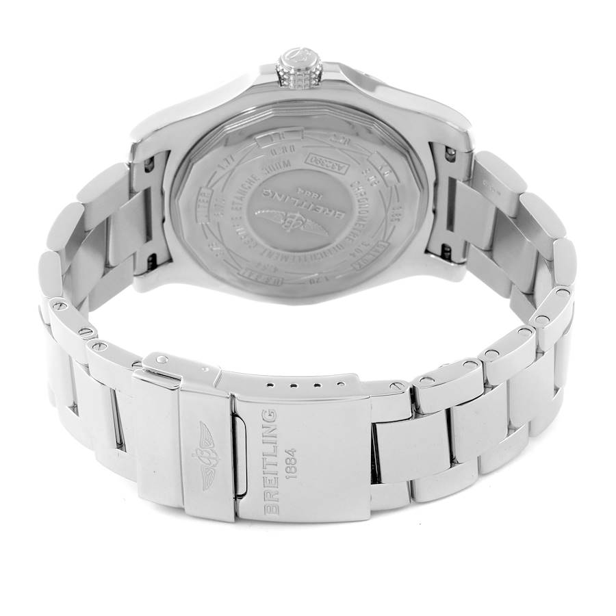 Breitling Aeromarine Avenger II GMT Steel Mens Watch A32390