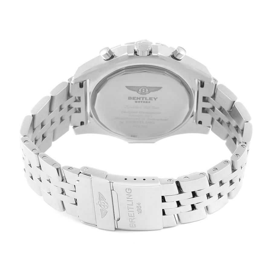 Breitling Bentley Motors Chronograph Steel Mens Watch A25362