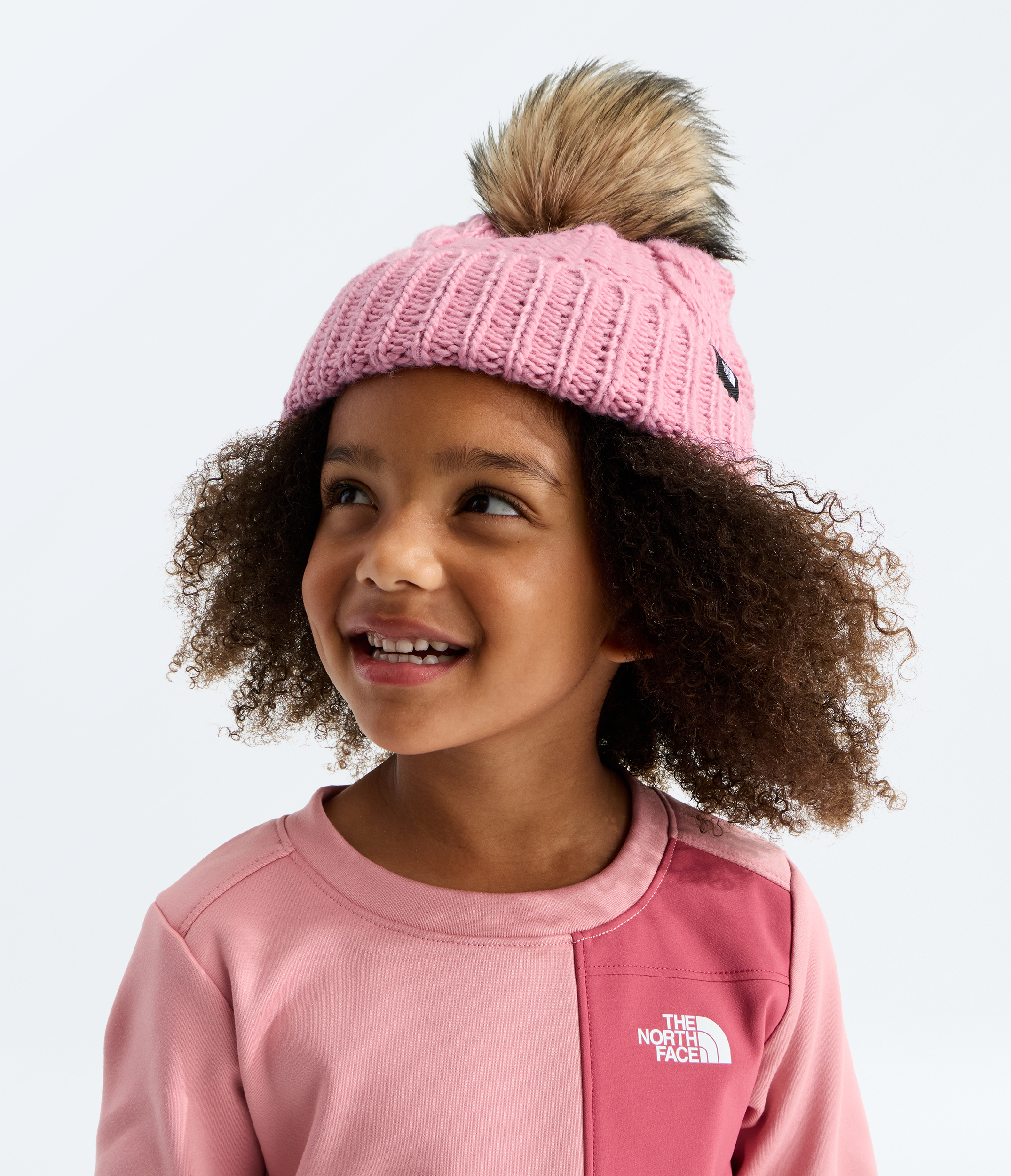 Kids’ Oh Mega Fur Pom Beanie