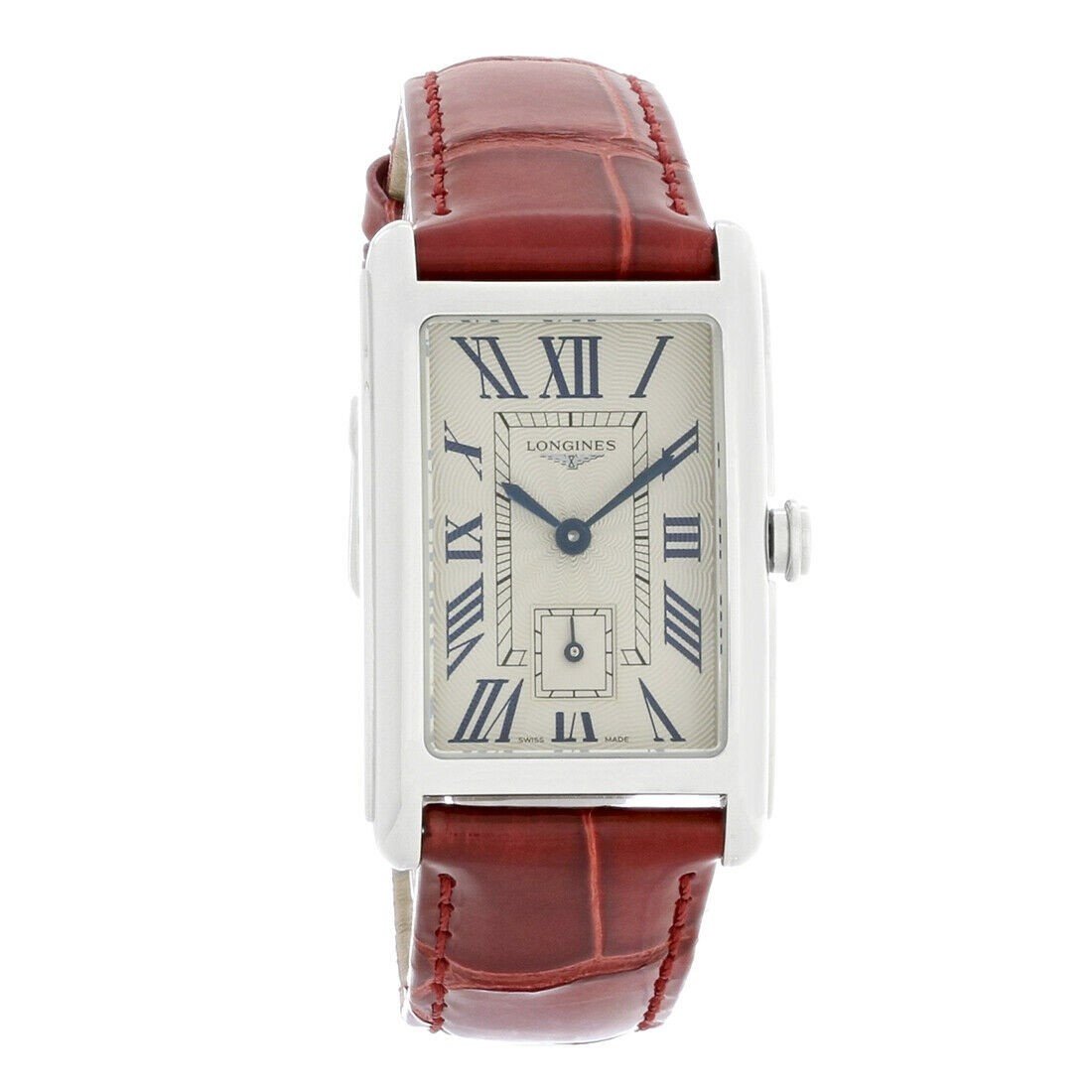 Longines Women's L5.512.4.71.5 DolceVita  Red Leather Watch