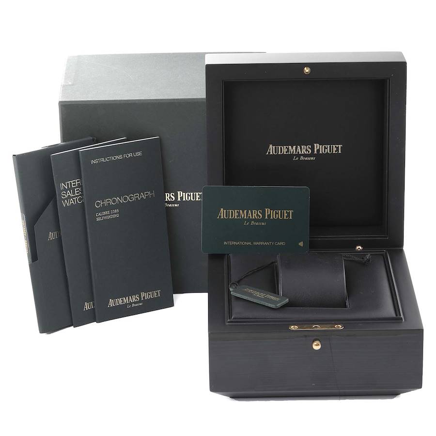 Audemars Piguet Royal Oak 38mm Chronograph Mens Watch 26315ST