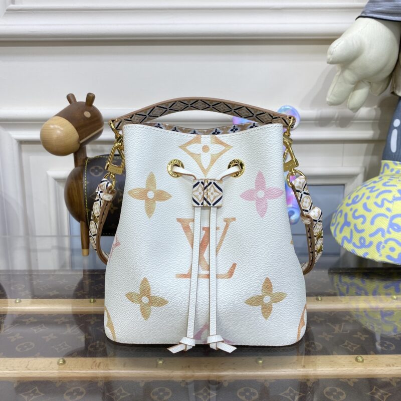 Replica Louis Vuitton Neonoe Bb White Apricot