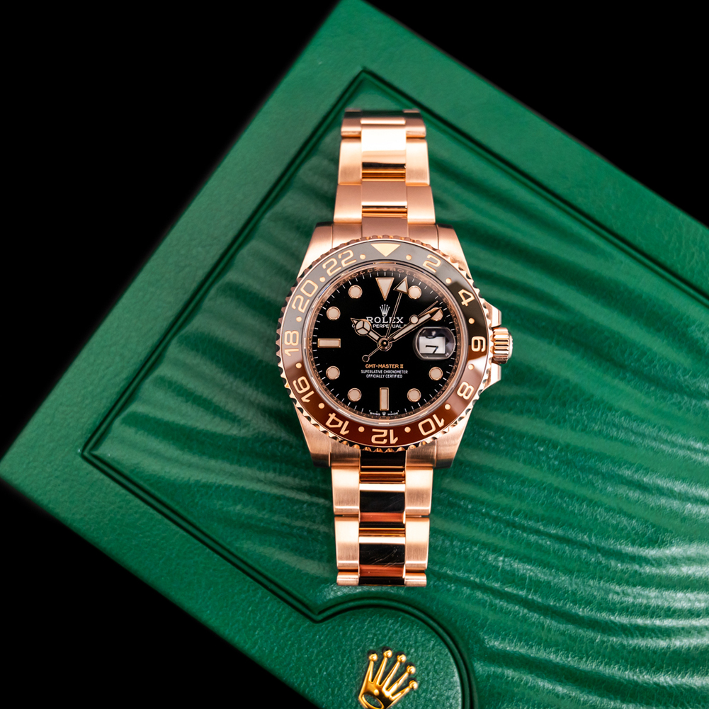 2025 NEW Rolex GMT-Master II 18 ct Everose gold, M126715CHNR-0002