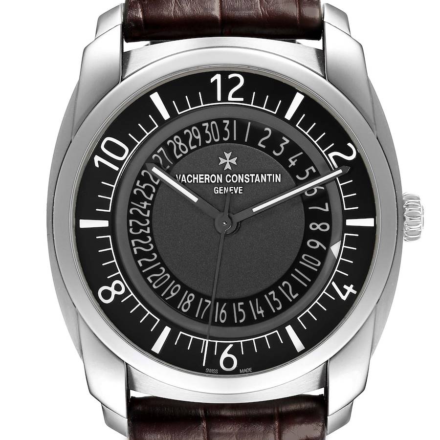 Vacheron Constantin Quai De L'ile Date Steel Mens Watch 4500S