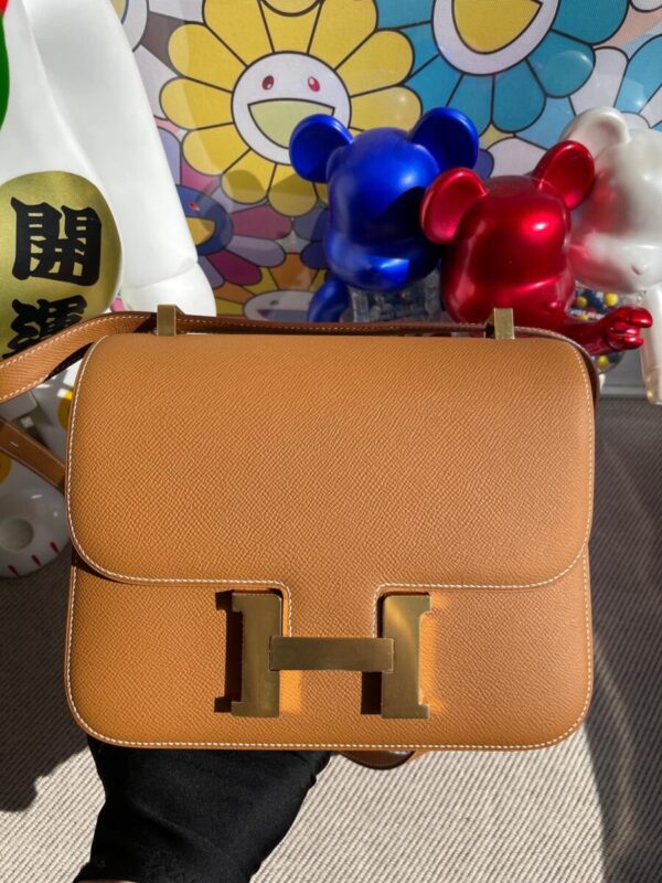 Replica Hermès Constance 24Cm Brown