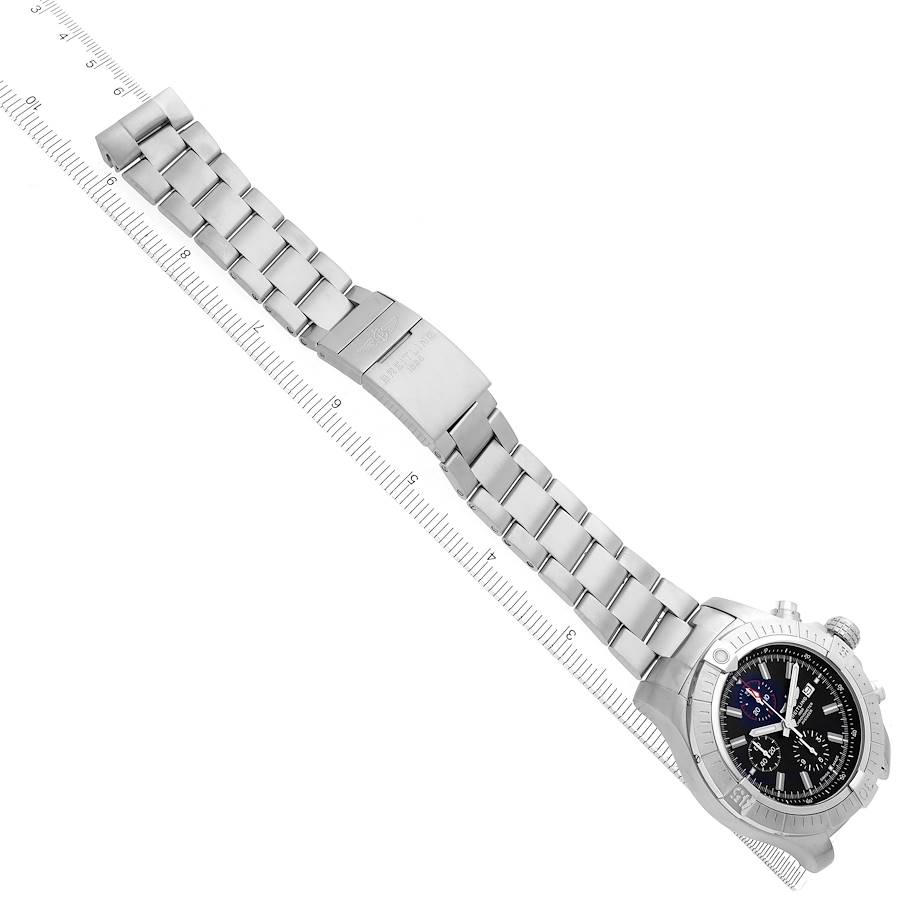 Breitling Super Avenger Chronograph 48 Steel Mens Watch A13375