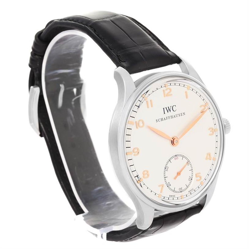 IWC Portuguese Chrono Manual Stainless Steel Mens Watch IW545408