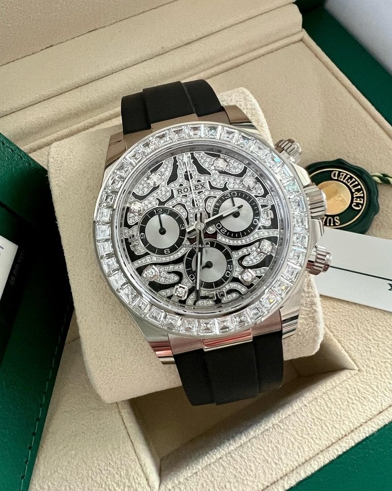 ??Limited Time Offer -Rolex Daytona 116589TBR White Gold 40mm Eye of the Tiger