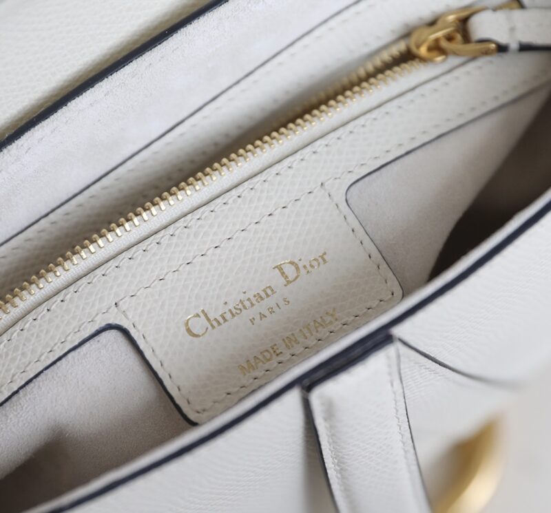 Replica Dior Saddle White Wool