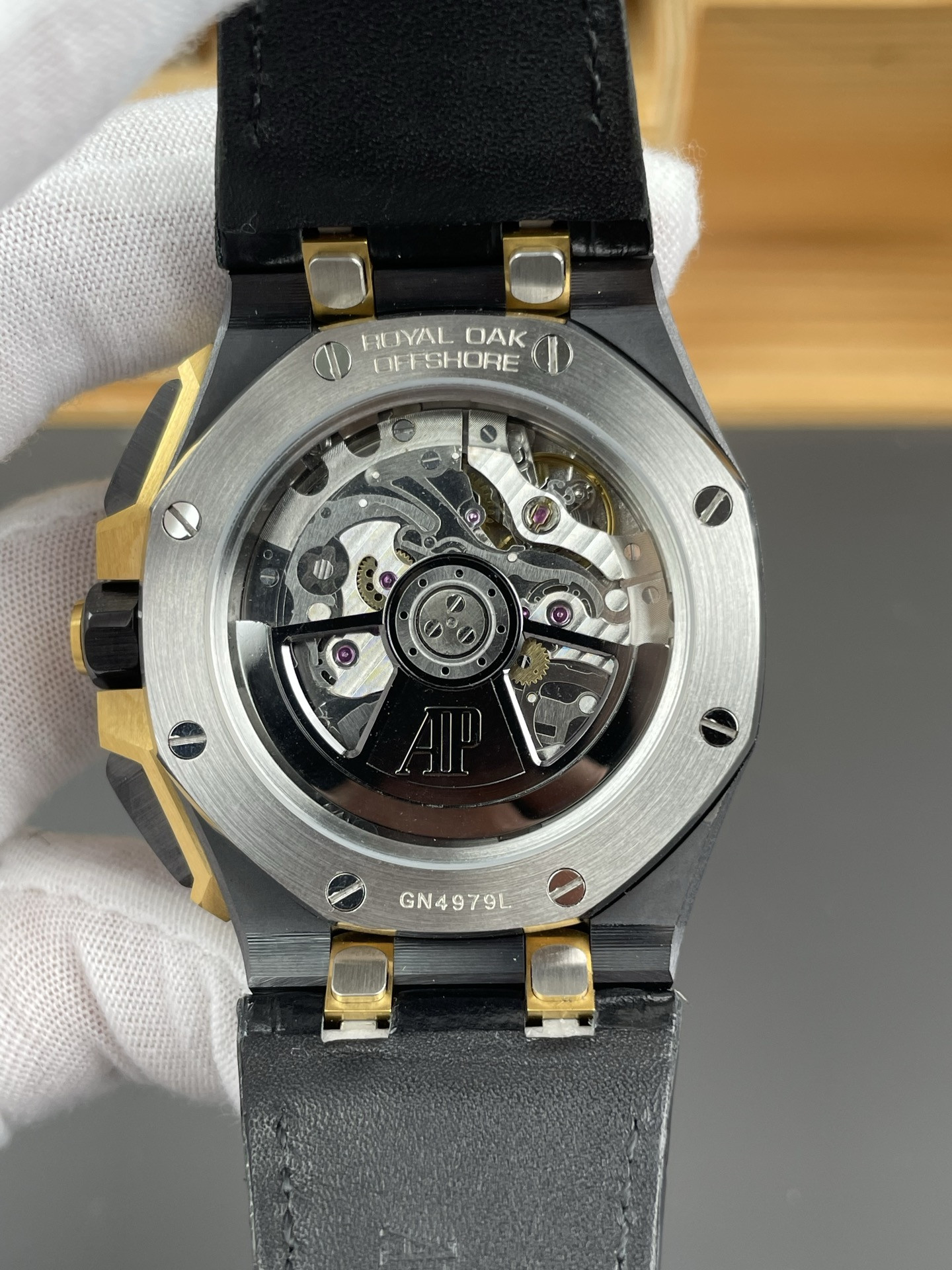 Royal Oak 26420 Two-tone Black Dial