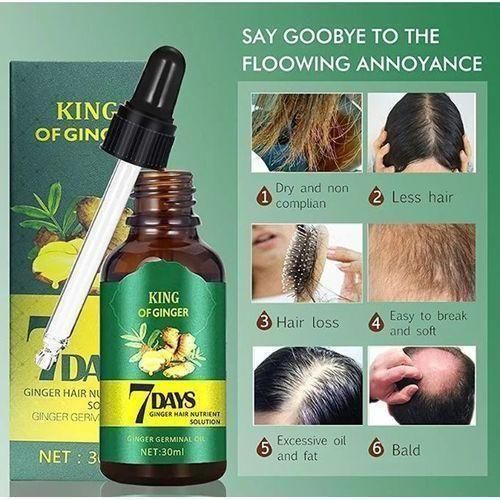 7Days Magic Ginger Germinal Oil Hair Growth Bald,Head Treatment