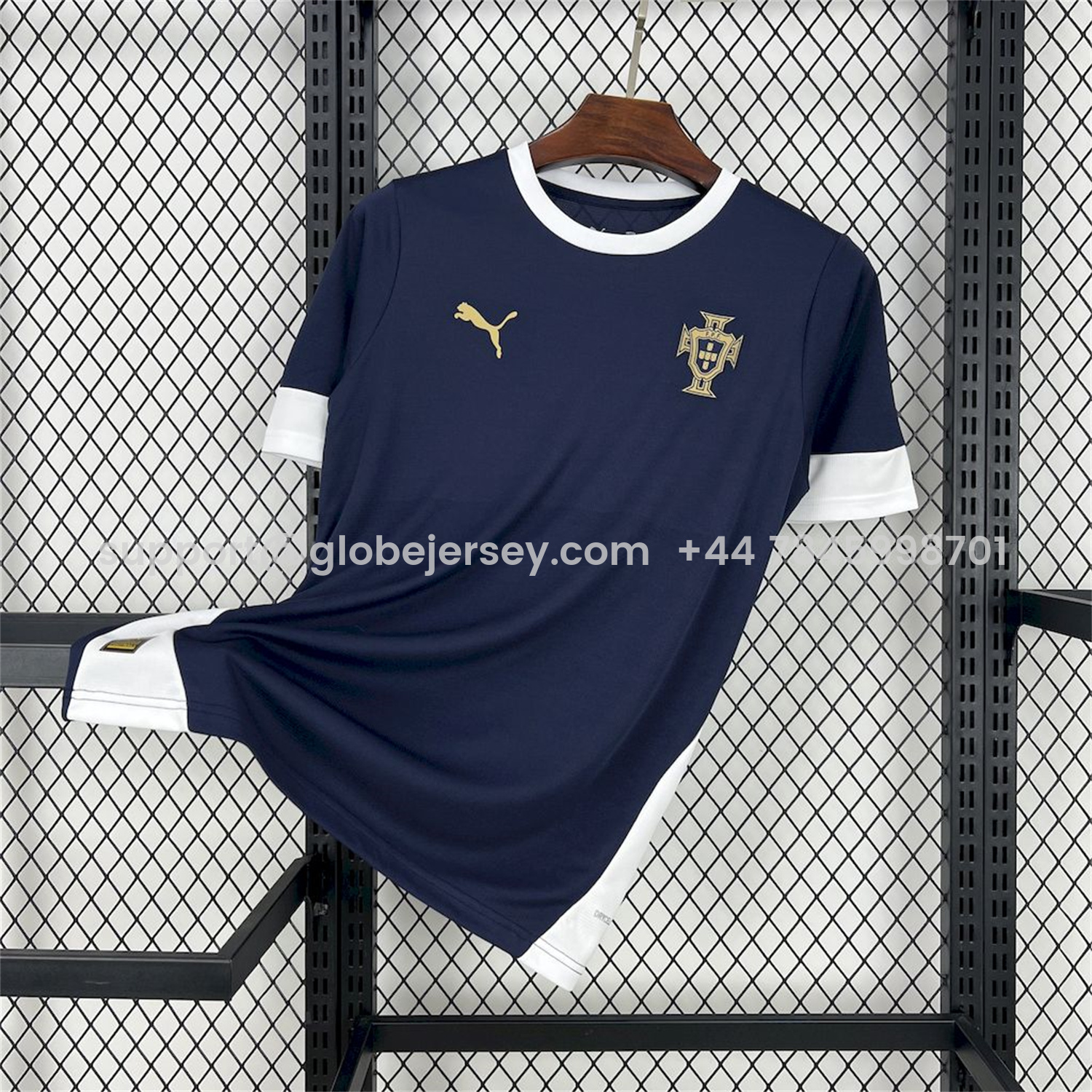 Portugal 2025-26 Royal Blue Training Jersey - Fans Version