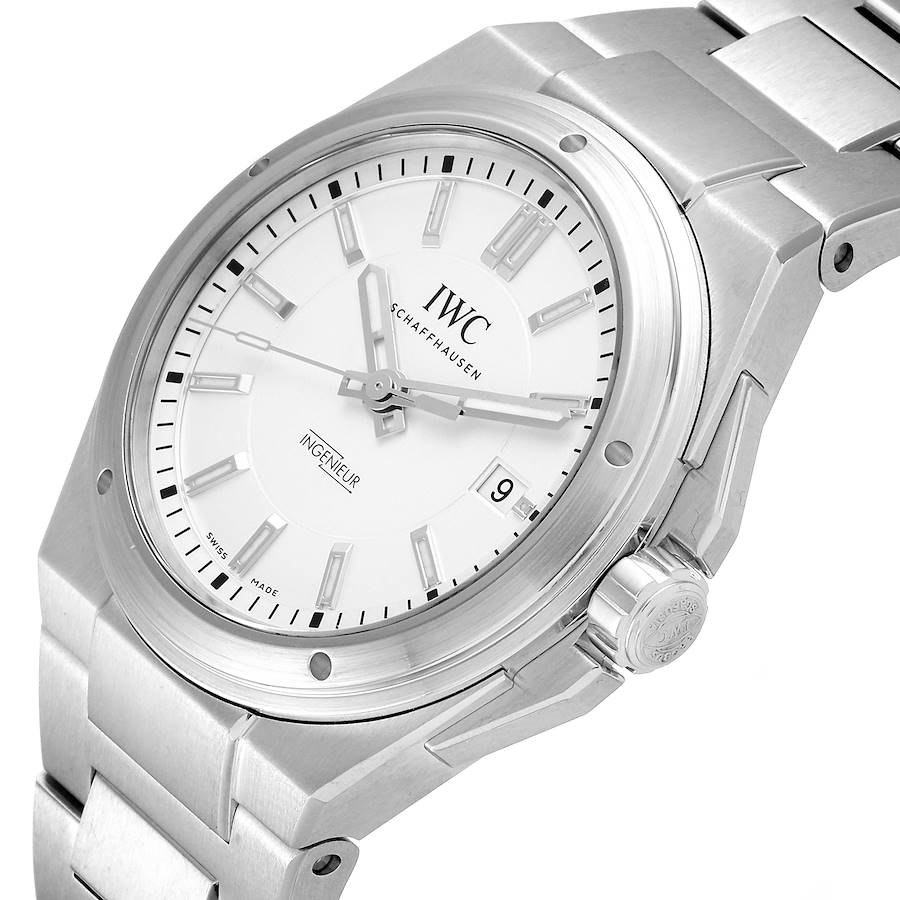 IWC Ingenieur Automatic Silver Dial Steel Mens Watch IW323904