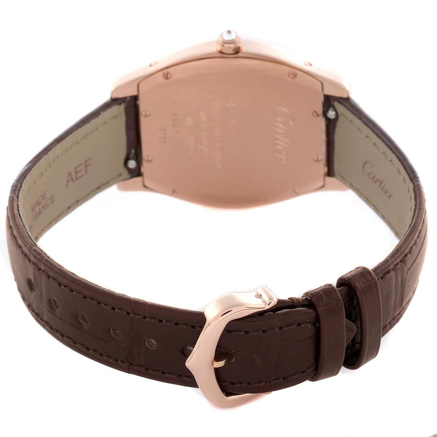 Cartier Tortue Medium Rose Gold Diamond Ladies Watch WJTO0009