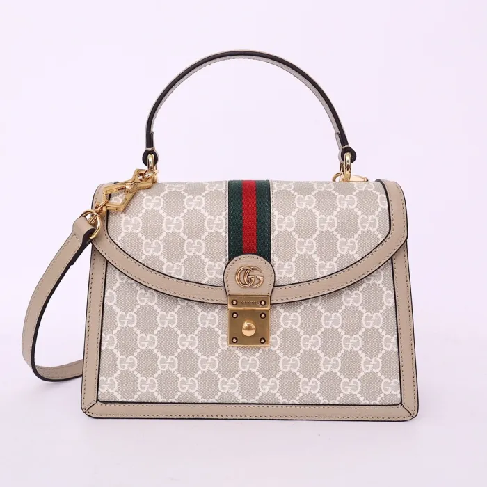 Replica Gucci Ophidia Small Top Handle Bag With Web