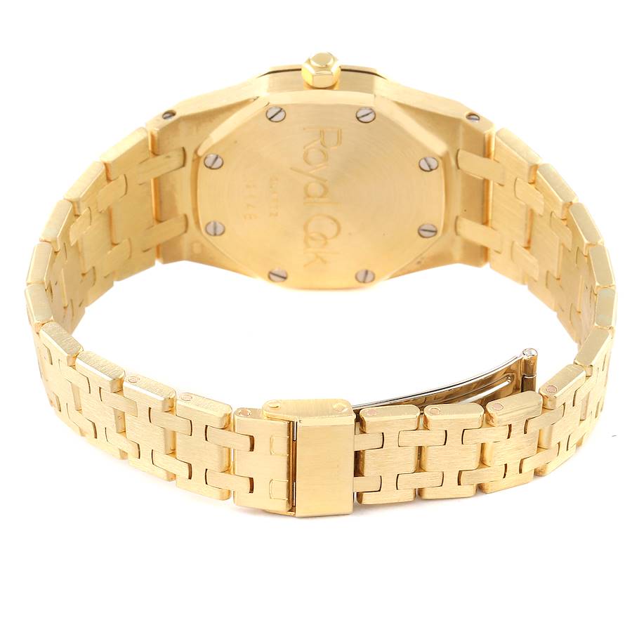 Audemars Piguet Royal Oak Yellow Gold Diamond Ladies Watch 56271BA