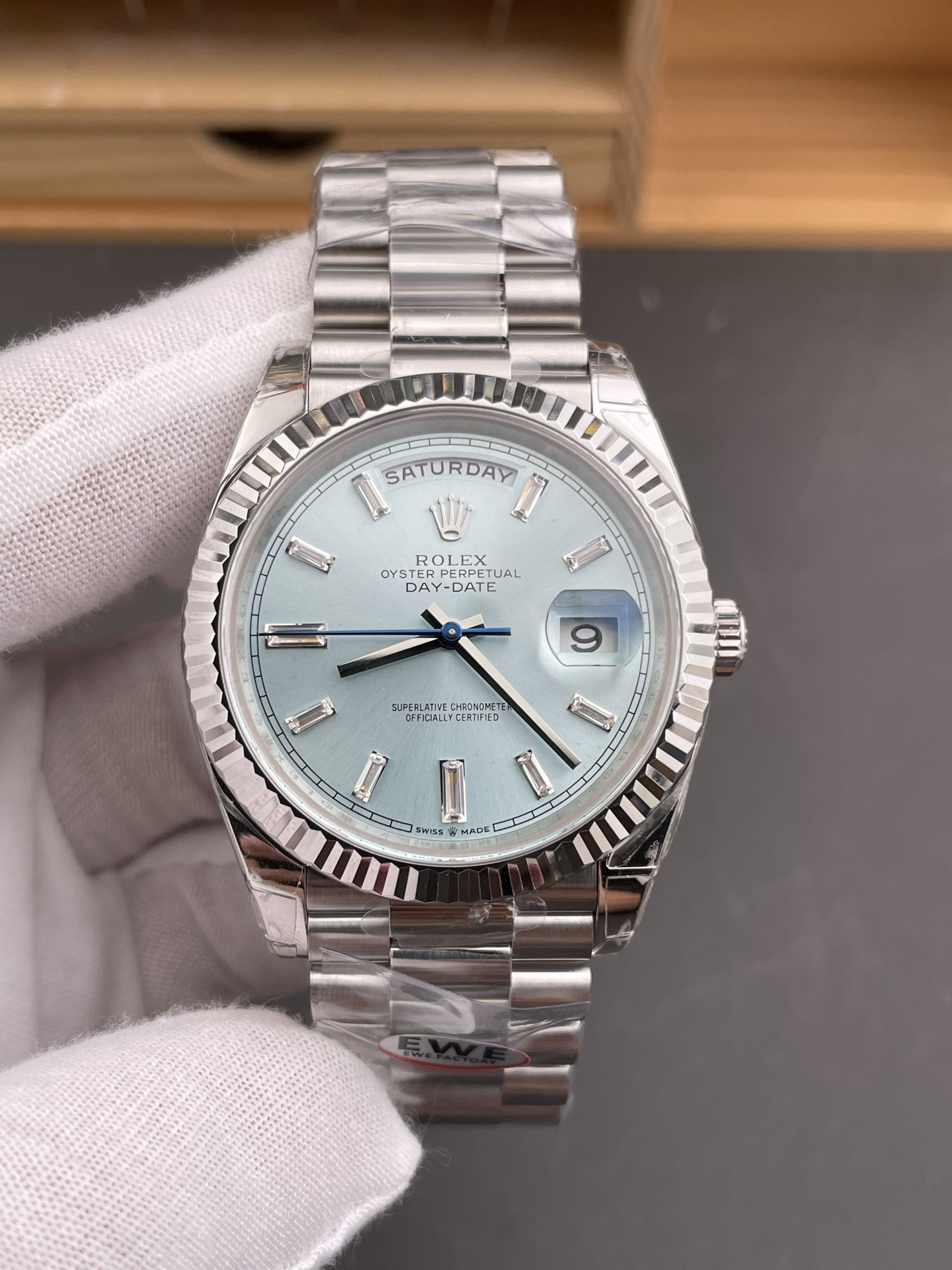 Day-Date Ice Blue Dial