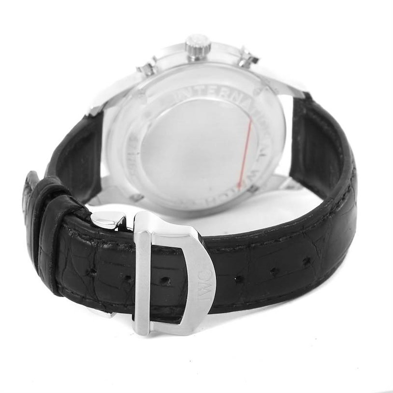 IWC Portuguese Chrono Automatic Black Dial Mens Watch IW371447