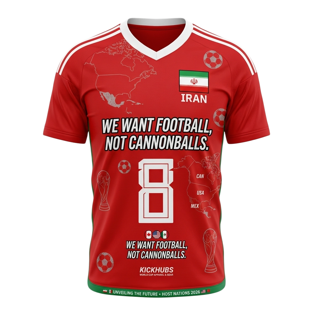 Iran 2026 World Cup Special Edition Home Jersey – Custom Fan Version