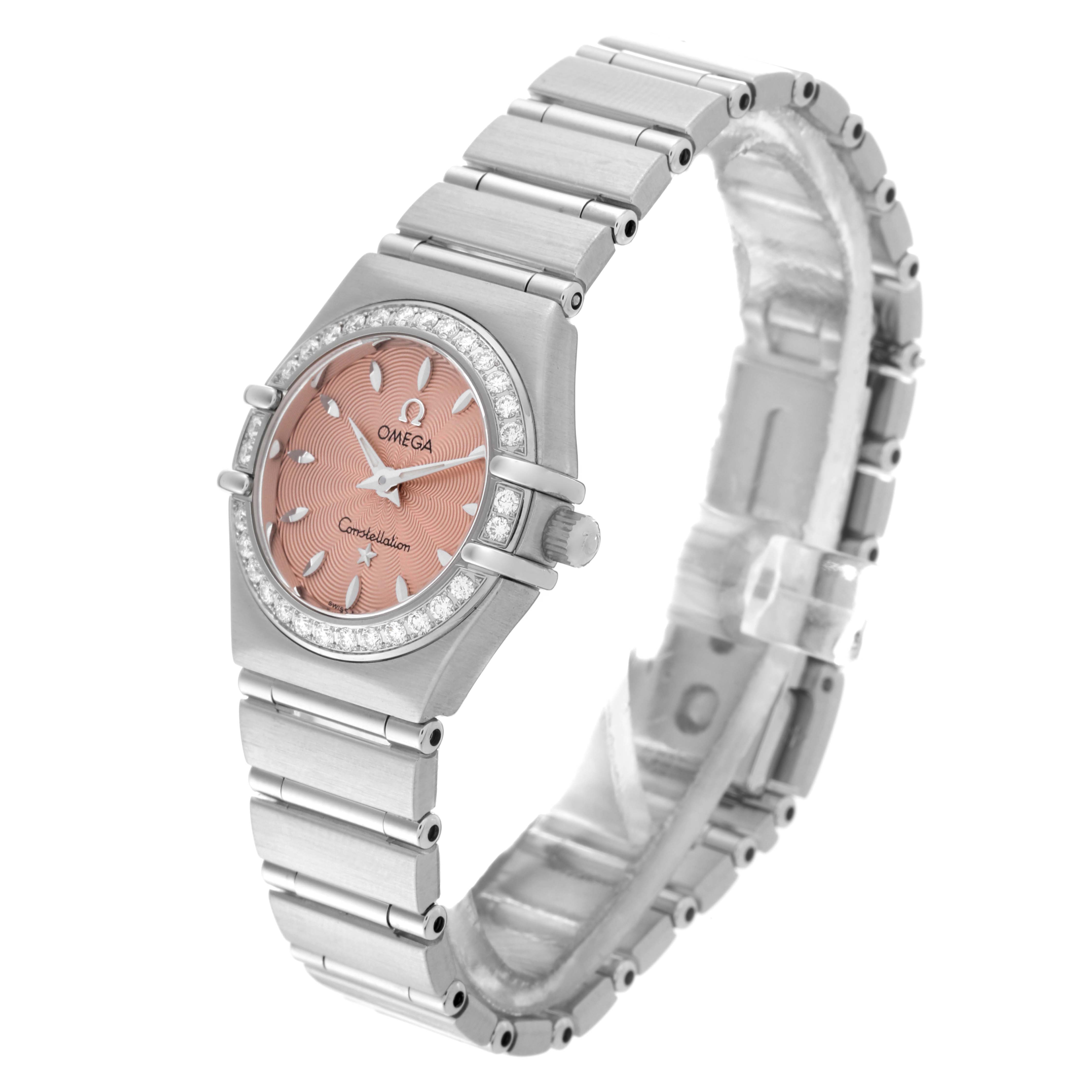 Omega Constellation MiniSalmon Dial Ladies Watch 22.0 MM 1466.62.00