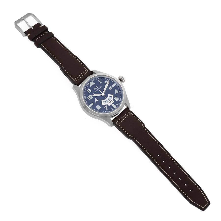 IWC Pilot UTC Antoine de Saint Exupery Limited Edition Steel Mens Watch IW326104