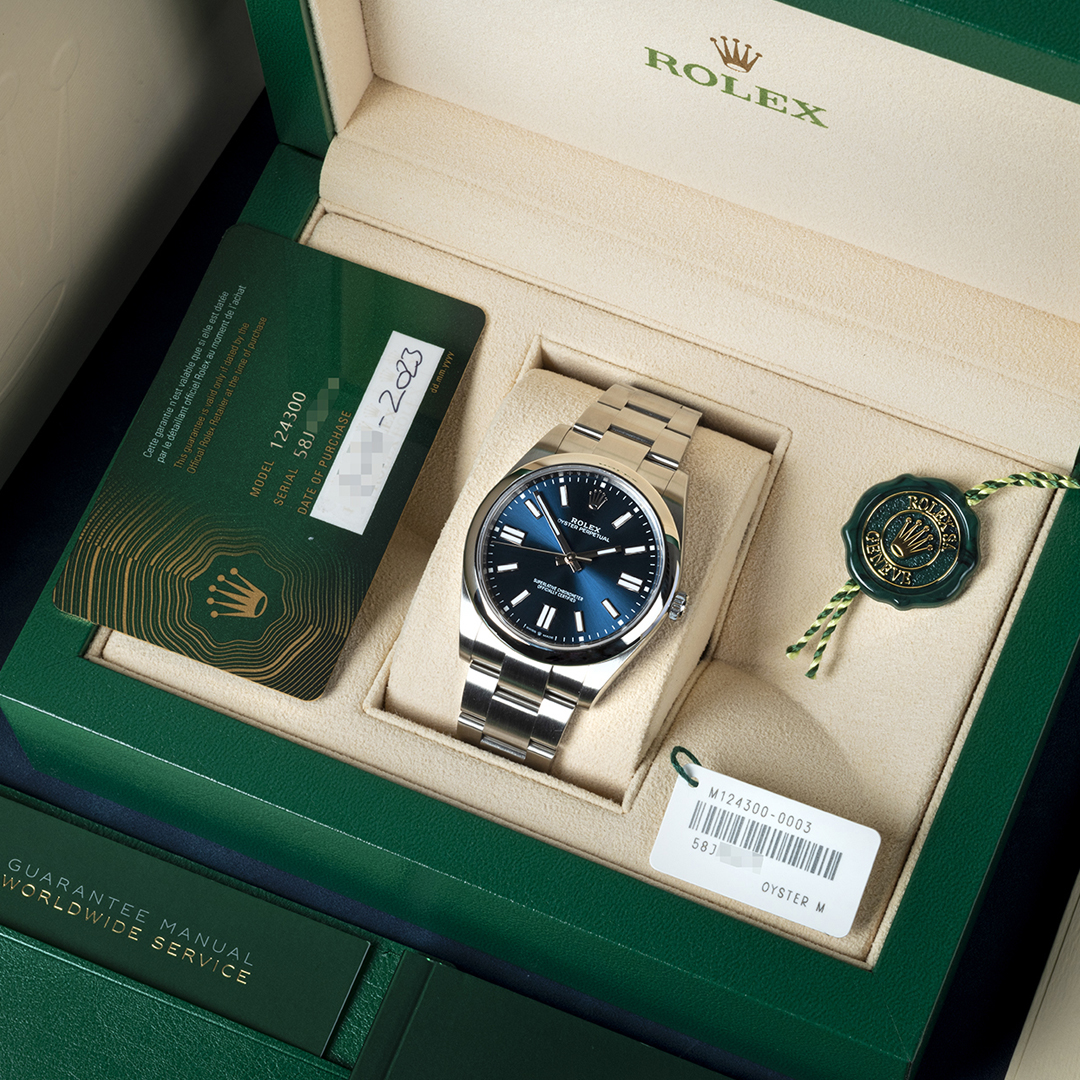 Rolex Oyster Perpetual 124300 Series 41mm "Tiffany Blue"