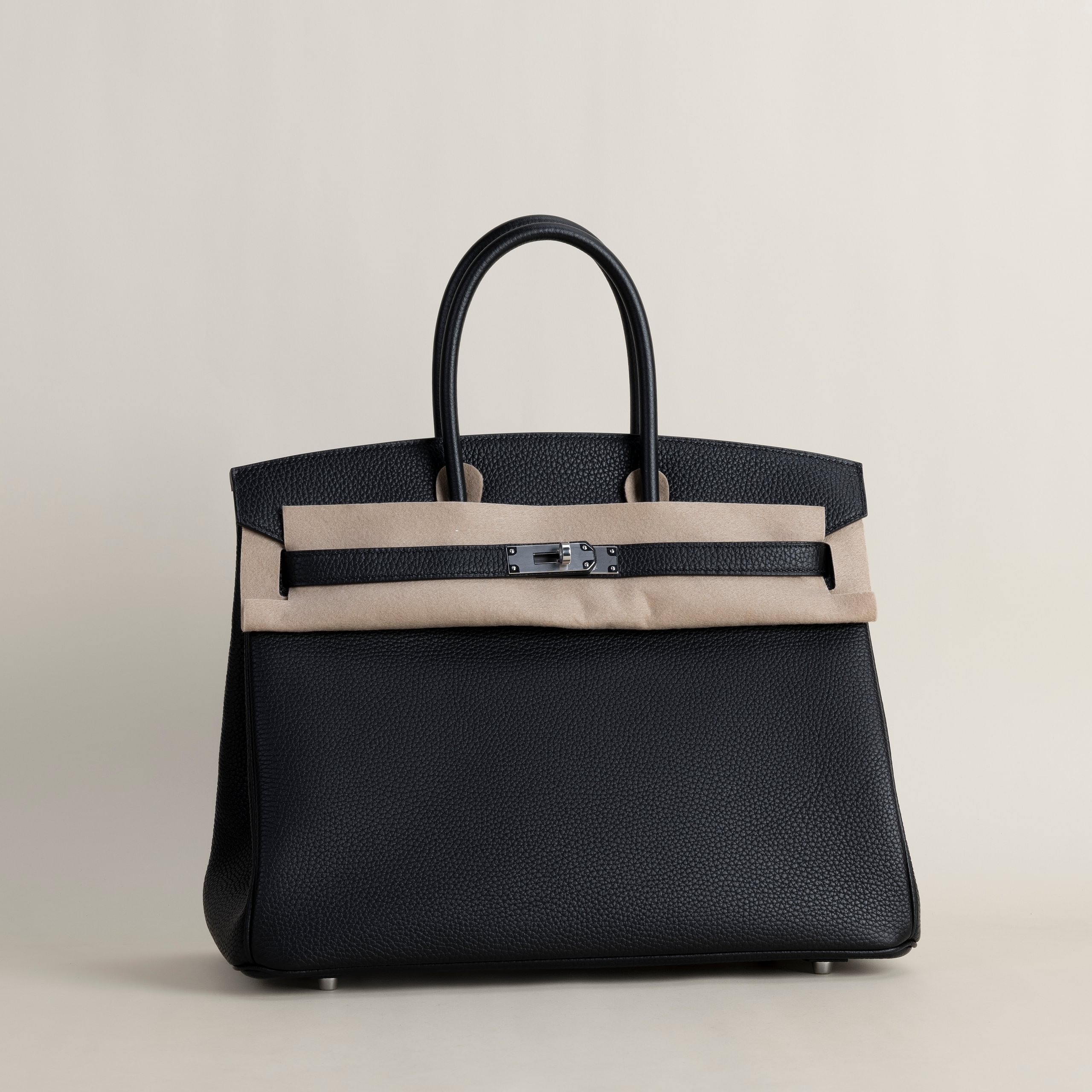 Birkin 35cm Clemence leather NOIR GHW