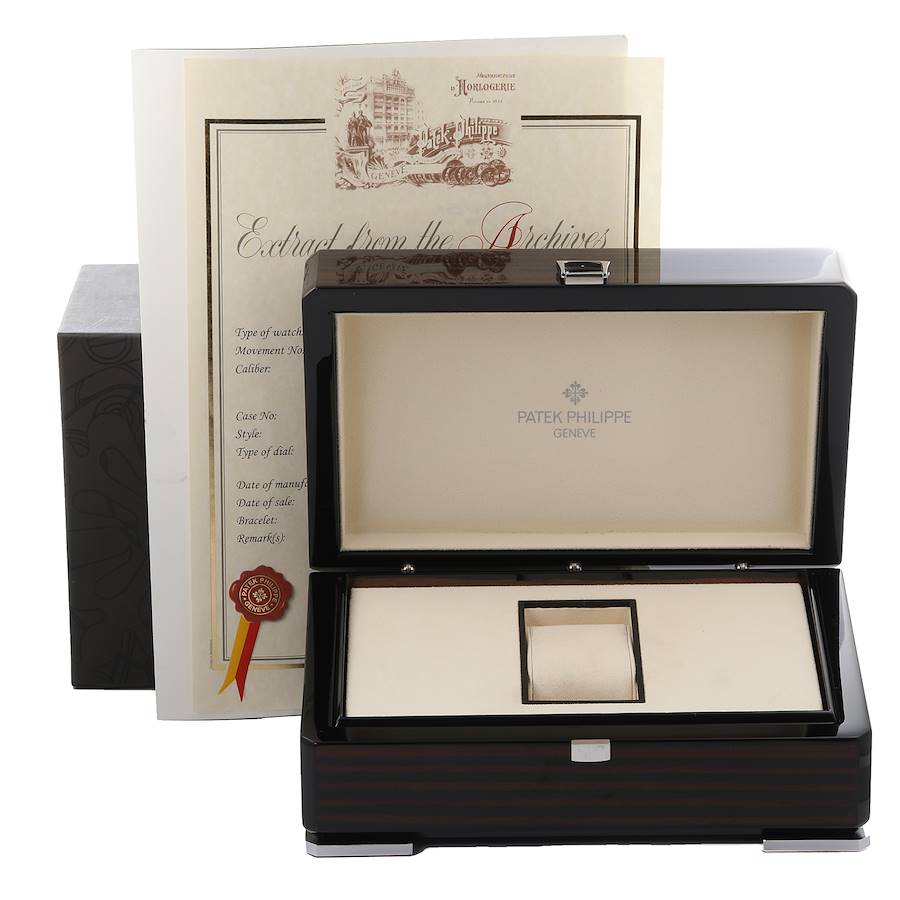 Patek Philippe World Time Complications White Gold Mens Watch 5130