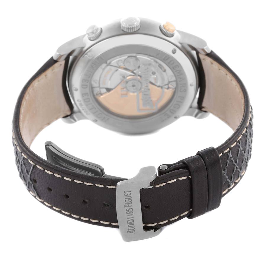 Audemars Piguet Jules Gstaad Classic Limited Edition Titanium Mens Watch 26558TI