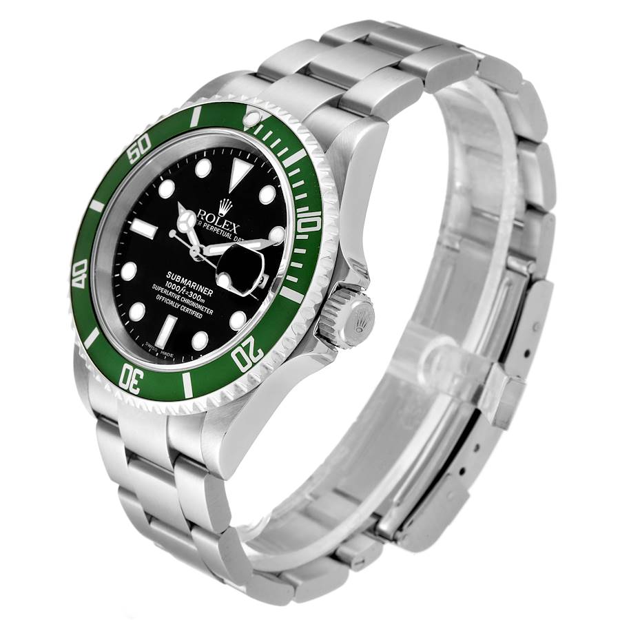 Rolex Submariner Hulk Bezel Steel Mens Watch 116610LV/116610LN