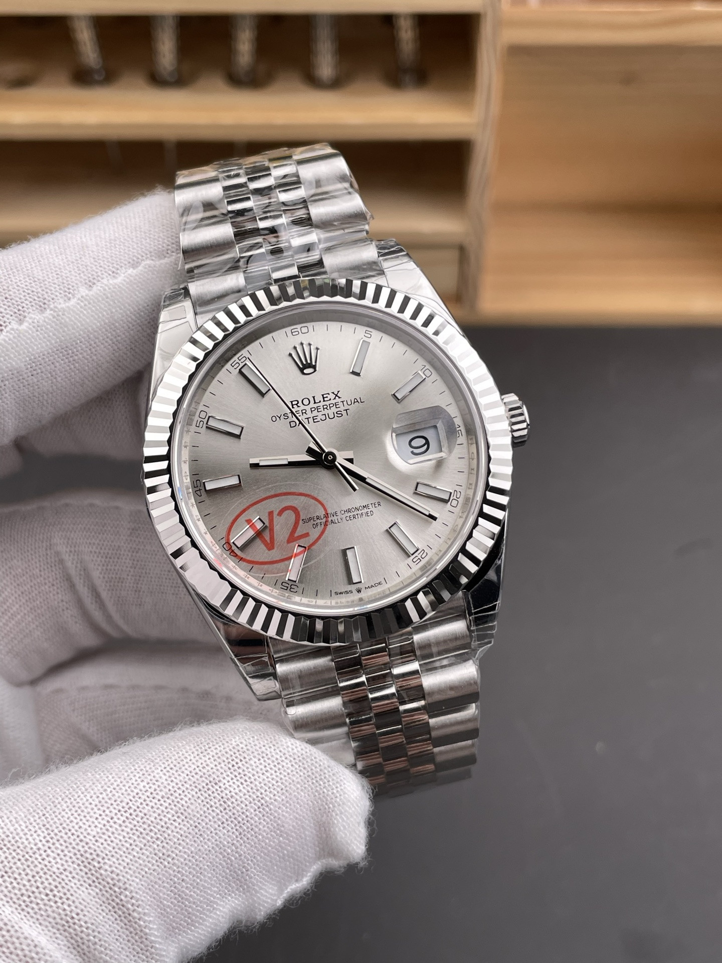 Silver Dial Datejust V2 Version