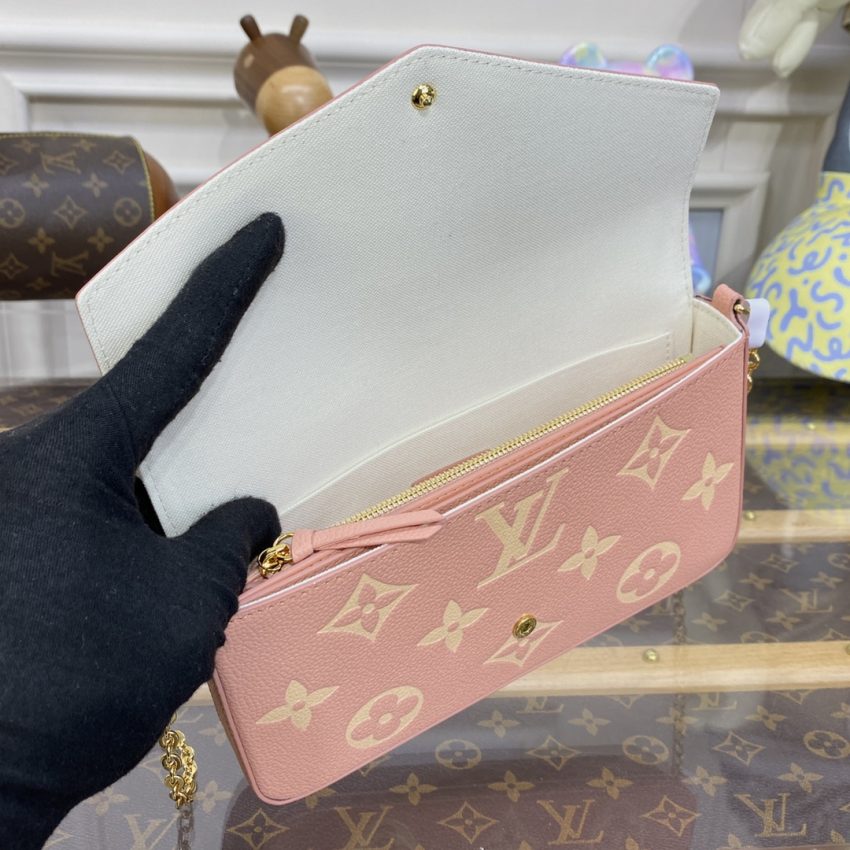 Replica Louis Vuitton Félicie Pochette Pink