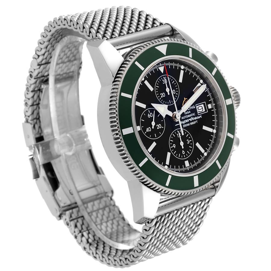 Breitling SuperOcean Heritage Chronograph LE Green Bezel Watch A13320