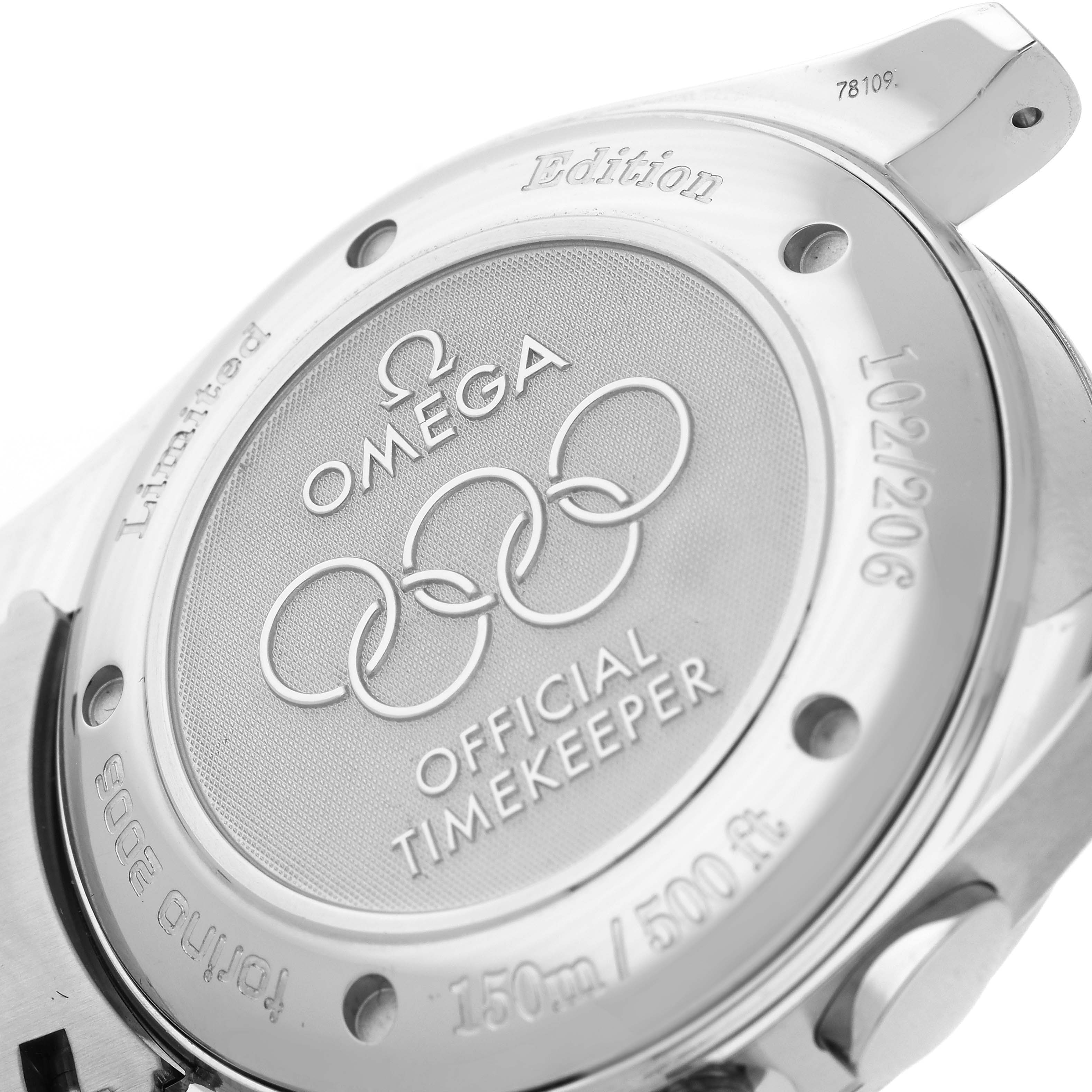 Omega Seamaster Aqua Terra Torino Olympics Steel Mens Watch 42.0 MM 2515.30.00