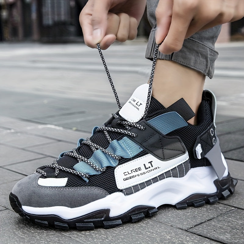 Running Shoes Lace-up Chunky Sneakers For Men
