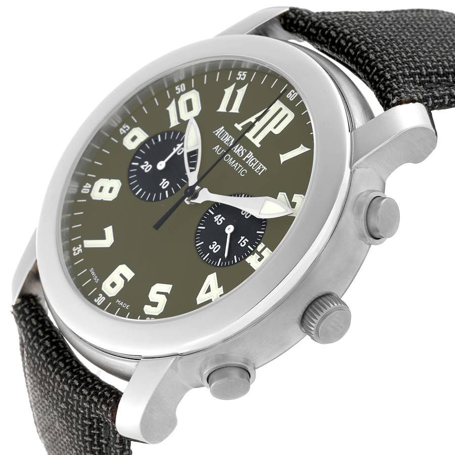 Audemars Piguet Jules Titanium Platinum 6th Day Schwarzenegger Limited 50 Mens Watch 25949IP