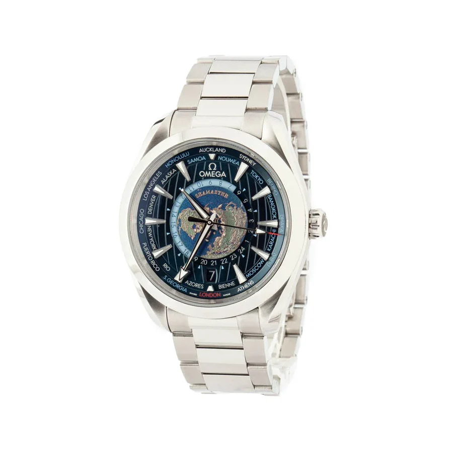 Omega Seamaster 220.10.43.22.03.001 Worldtimer Super Clone