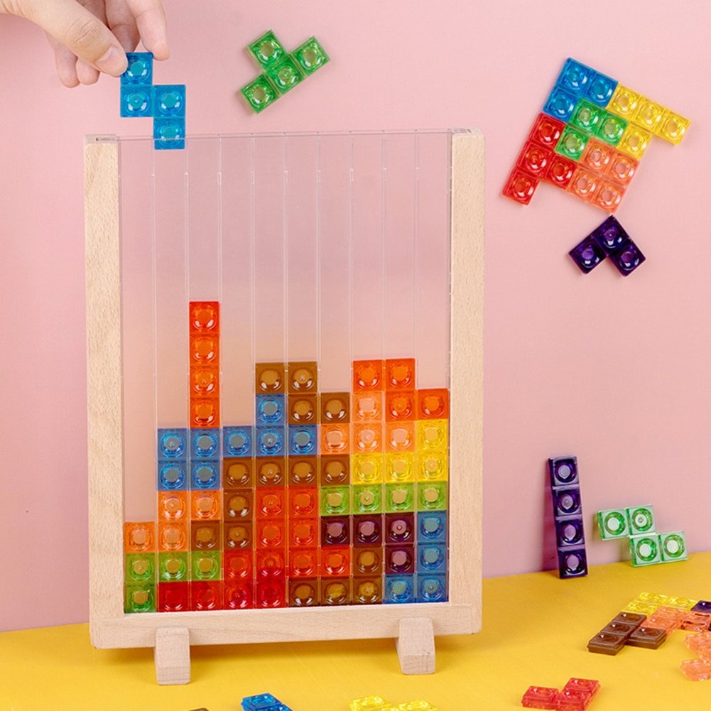 🔥LAST DAY 49% OFF🔥 - Building Blocks Board Tangram Math Kids Children Educational Toys