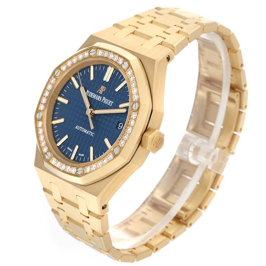 Audemars Piguet Royal Oak 37mm Yellow Gold Mens Watch 15451BA