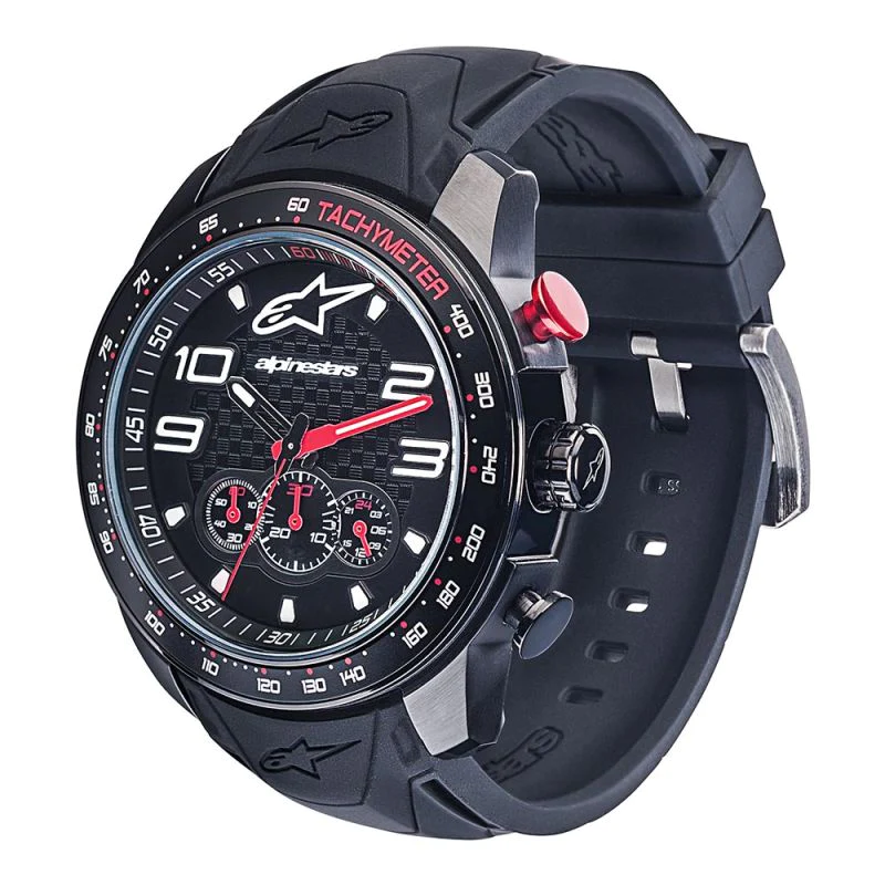 Tech Watch Chrono Black-Black/Black